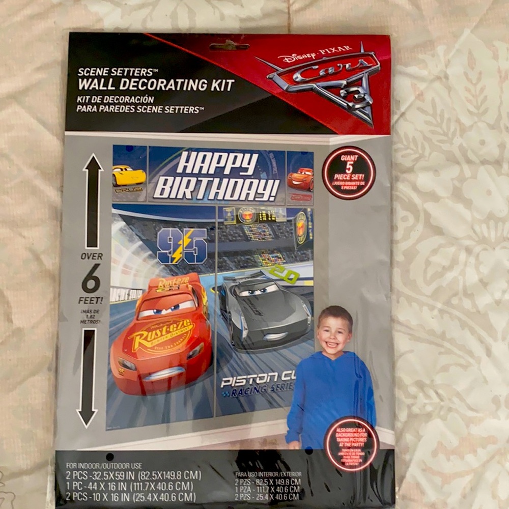 Disney Cars Wall Decorating kit